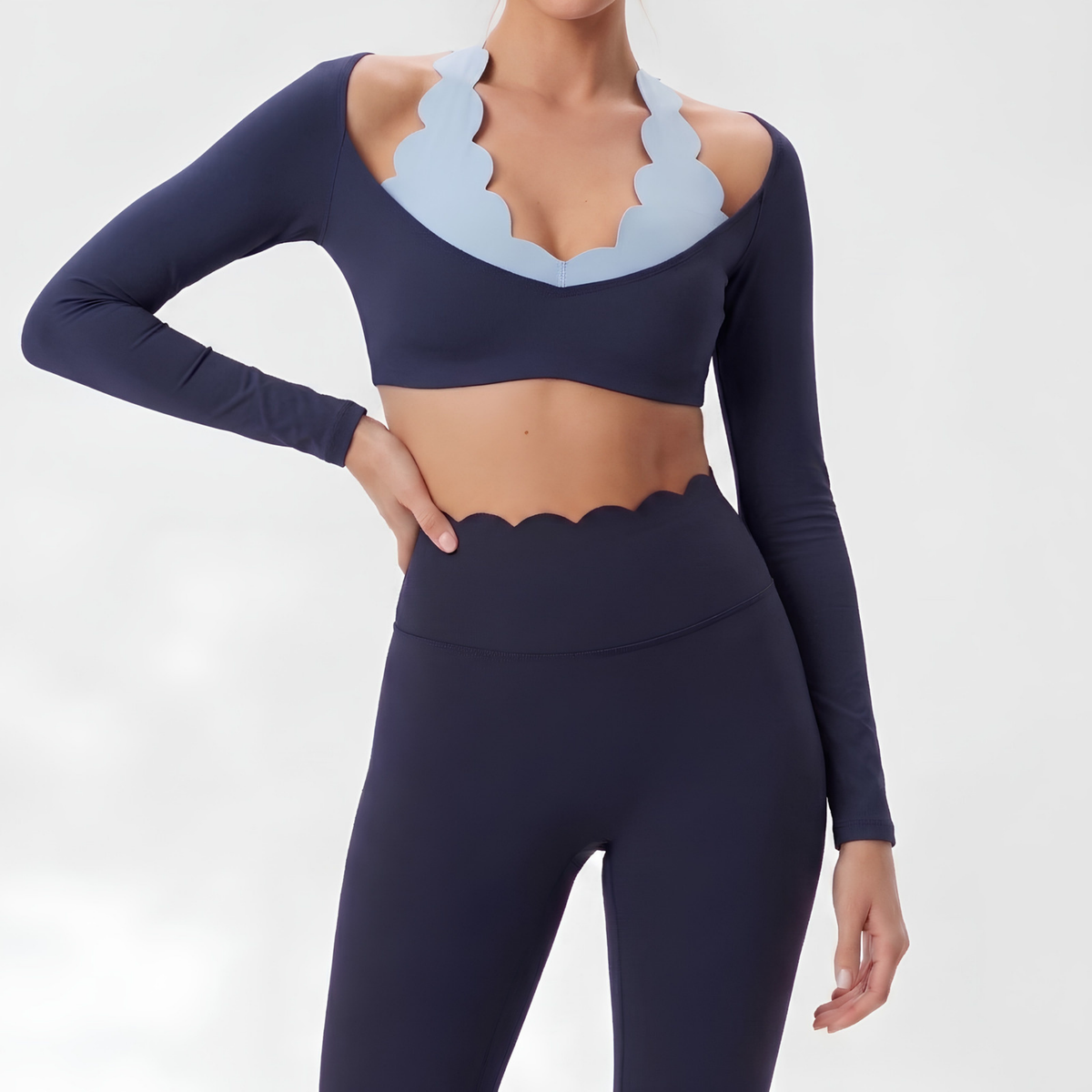 Crop top Wavy