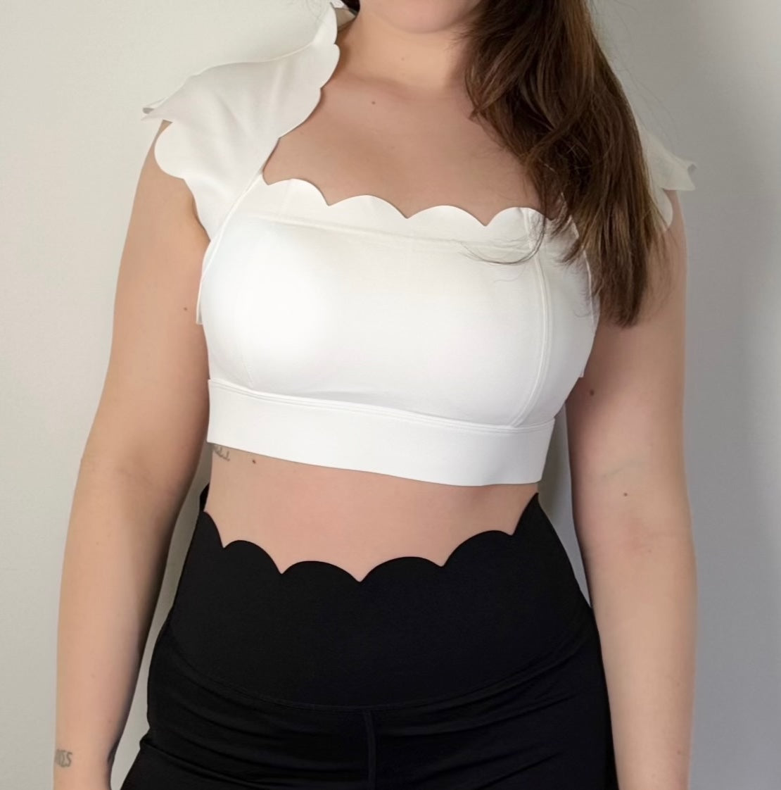 Top manches courtes Wavy