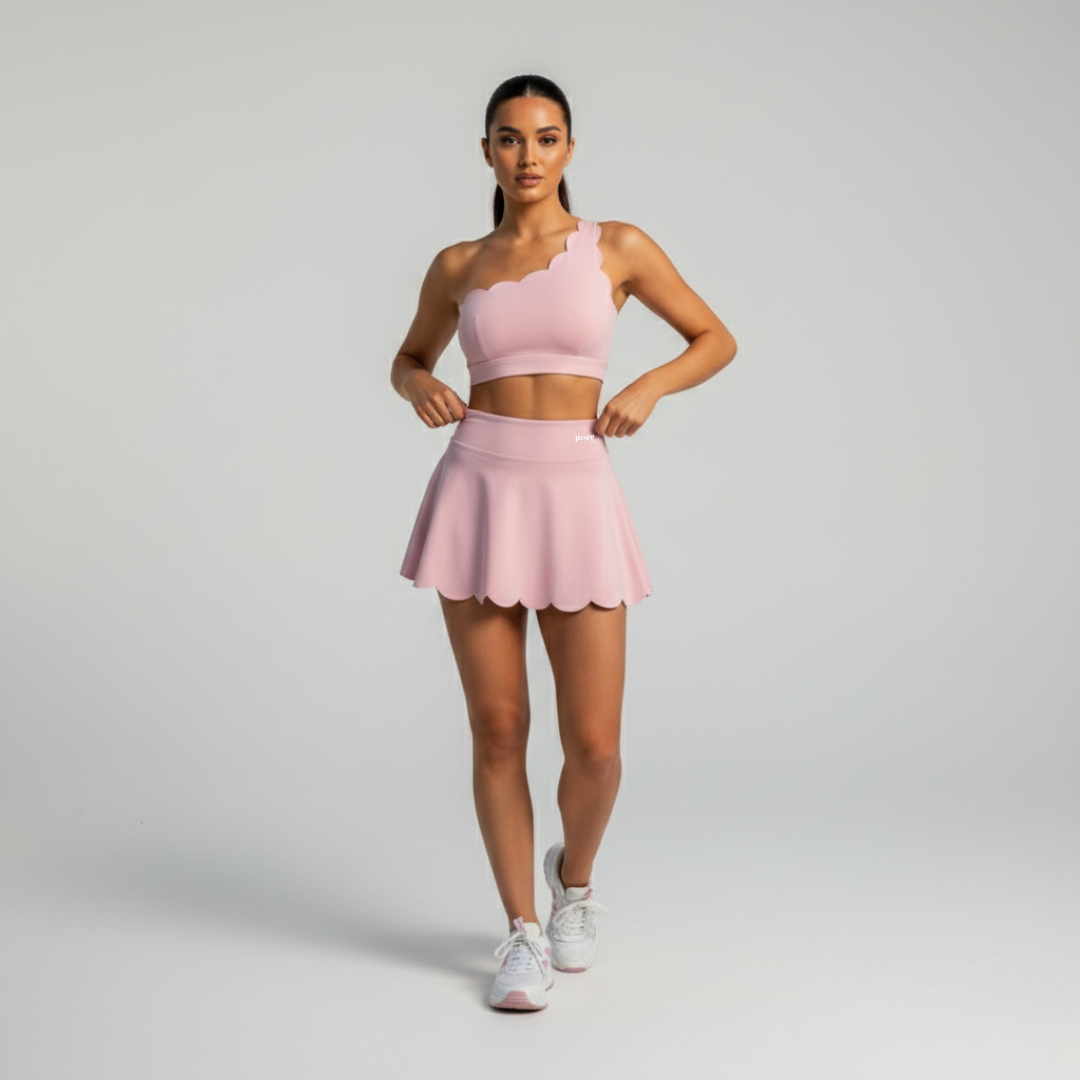 Wavy Skirt Set